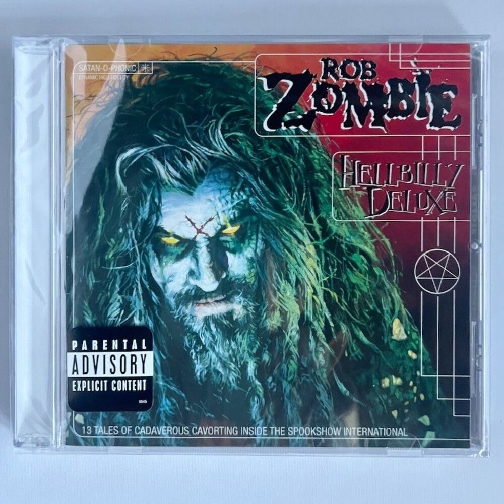Rob Zombie – Hellbilly Deluxe – Compact Disc CD, Reissue Geffen 2025 Heavy Metal